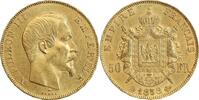 1858 50 Francs Napoléon III Tête Nue TTB / ss+