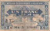 Algérie 1 Franc 1 Franc Algérie 1944 -