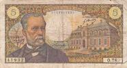 France 5 Francs 5 Francs Pasteur France 1968 -