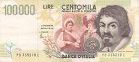 Italie 100000 Lires 100 000 Lire Italie 1994 -