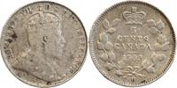 Canada Argent 5 Cents 5 cents Edouard VII - Canada Argent -