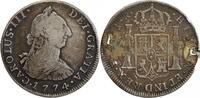 Bolivie Argent 4 Reales 4 Réales Charles III Bolivie Argent -
