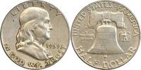 Etats - Unis Argent 1/2 Dollar 1/2 Dollar Franklin - Etats-Unis Argent -