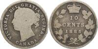 Canada Argent 10 Cents 10 Cents Victoria - Canada Argent -