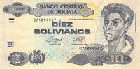 Bolivie 10 Bolivianos 10 Bolivianos Bolivie (2015) -