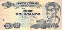 Bolivie 10 Bolivianos 10 Bolivianos Bolivie (2015) -