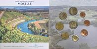 Luxembourg Euros Série B.U. Luxembourg 2025 - La Moselle - 75 ans de la déclaration Schuman -