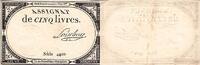 France 5 Livres 5 Livres France 1793 Ass.46a -