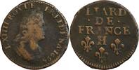 Louis XIV Liard Liard au Buste Agé - Louis XIV -