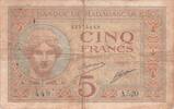 Madagascar 5 Francs 1937 5 Francs Madagascar 1937 s 15,00 EUR  zzgl. 11,50 EUR Versand