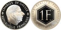  1 Franc 1988 1 Franc Charles De Gaulle PP 55,00 EUR  zzgl. 11,50 EUR Versand