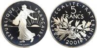  5 Francs 2001 5 Francs Semeuse Argent PP 70,00 EUR  zzgl. 11,50 EUR Versand
