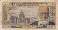 France 500 Francs 500 Francs Victor Hugo France 1954 sge / s 18,00 EUR  zzgl. 11,50 EUR Versand