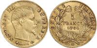  5 Francs 1860 5 Francs Napol&eacute;on III T&ecirc;te Nue s+ / ss 252,00 EUR  zzgl. 11,50 EUR Versand