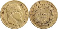  10 Francs 1866 10 Francs Napol&eacute;on III T&ecirc;te Laur&eacute;e s+ 467,00 EUR  zzgl. 11,50 EUR Versand