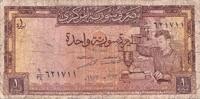 Syrie 1 Livre 1963 1 Livre Syrie 1962 B+ 5,00 EUR  zzgl. 11,50 EUR Versand