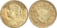 Suisse 20 Francs 1916 20 Francs Vreneli - Suisse st 882,00 EUR kostenloser Versand