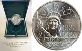  100 Francs 1986 100 Francs Libert&eacute; - Pi&eacute;fort en Argent st 80,00 EUR  zzgl. 11,50 EUR Versand