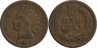 Etats - Unis 1 Cent 1889 1 Cent Indien - Etats-Unis s 7,00 EUR  zzgl. 11,50 EUR Versand