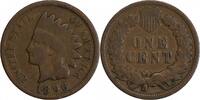 Etats - Unis 1 Cent 1896 1 Cent Indien - Etats-Unis s+ 8,00 EUR  zzgl. 11,50 EUR Versand