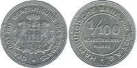 Allemagne - Monnaie de Necessite Hambourg- 1/100 Mark Hambourg- 1/100 Mark Allemagne - Monnaie de Necessite -