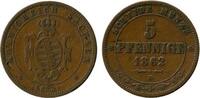 Allemagne - Saxe Albertine 5 Pfennig 5 Pfennig Allemagne - Saxe Albertine -