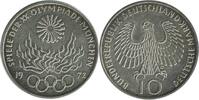 Allemagne Argent 10 Marks 10 Marks Flamme - Allemagne Argent -