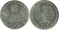 Allemagne Argent 10 Marks 10 Marks Flamme - Allemagne Argent -