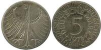 Allemagne Argent 5 Marks 5 Marks - Allemagne Argent -