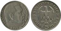 Allemagne Argent 5 Marks 5 Marks Hindenbourg - Allemagne Argent -