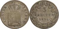 Allemagne Argent - Baviere 3 Kreuzer 3 Kreuzer - Allemagne Bavière Argent -