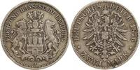 Allemagne Argent - Hambourg 2 Marks 2 Marks - Allemagne Hambourg Argent -