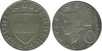 Autriche Argent 10 Schilling 10 Schilling - Autriche Argent -