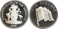 Bahamas Argent 5 Dollars 5 Dollars - Bahamas Argent -