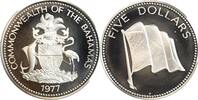 Bahamas Argent 5 Dollars 5 Dollars - Bahamas Argent -
