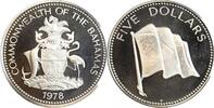 Bahamas Argent 5 Dollars 5 Dollars - Bahamas Argent -