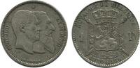 Belgique Argent 1 Franc 1 Franc 50 Ans de L'indépendance - Belgique Argent -