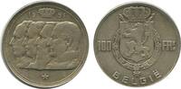 Belgique Argent 100 Francs 100 Francs Légende Flamande - Belgique Argent -