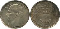Belgique Argent 20 Francs 20 Francs Leopold III - Belgique Argent -