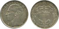Belgique Argent 20 Francs 20 Francs Leopold III - Belgique Argent -