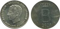 Belgique Argent 250 Francs 250 Francs Baudouin Ier Légende Flamande - Belgique Argent -