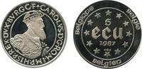Belgique Argent 5 Ecus 5 Ecus Charles Quint - Belgique Argent -