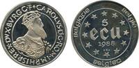 Belgique Argent 5 Ecus 5 Ecus Charles Quint - Belgique Argent -