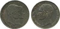 Belgique Argent Module de 5 Francs Module de 5 Francs Mariage du Duc de Brabant Avec Marie Henriette - Belgique Argent -