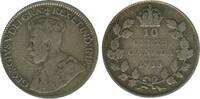Canada Argent 10 Cents 10 Cents Georges V Canada Argent -