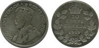 Canada Argent 10 Cents 10 Cents Georges V Canada Argent -