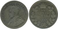 Canada Argent 10 Cents 10 Cents Georges V Canada Argent -