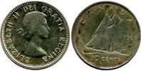 Canada Argent 10 Cents 10 Cents Elisabeth II Canada Argent -