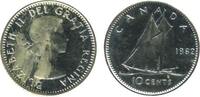 Canada Argent 10 Cents 10 Cents Elisabeth II Canada Argent -