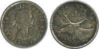 Canada Argent 25 Cents 25 Cents Elisabeth II Canada Argent -
